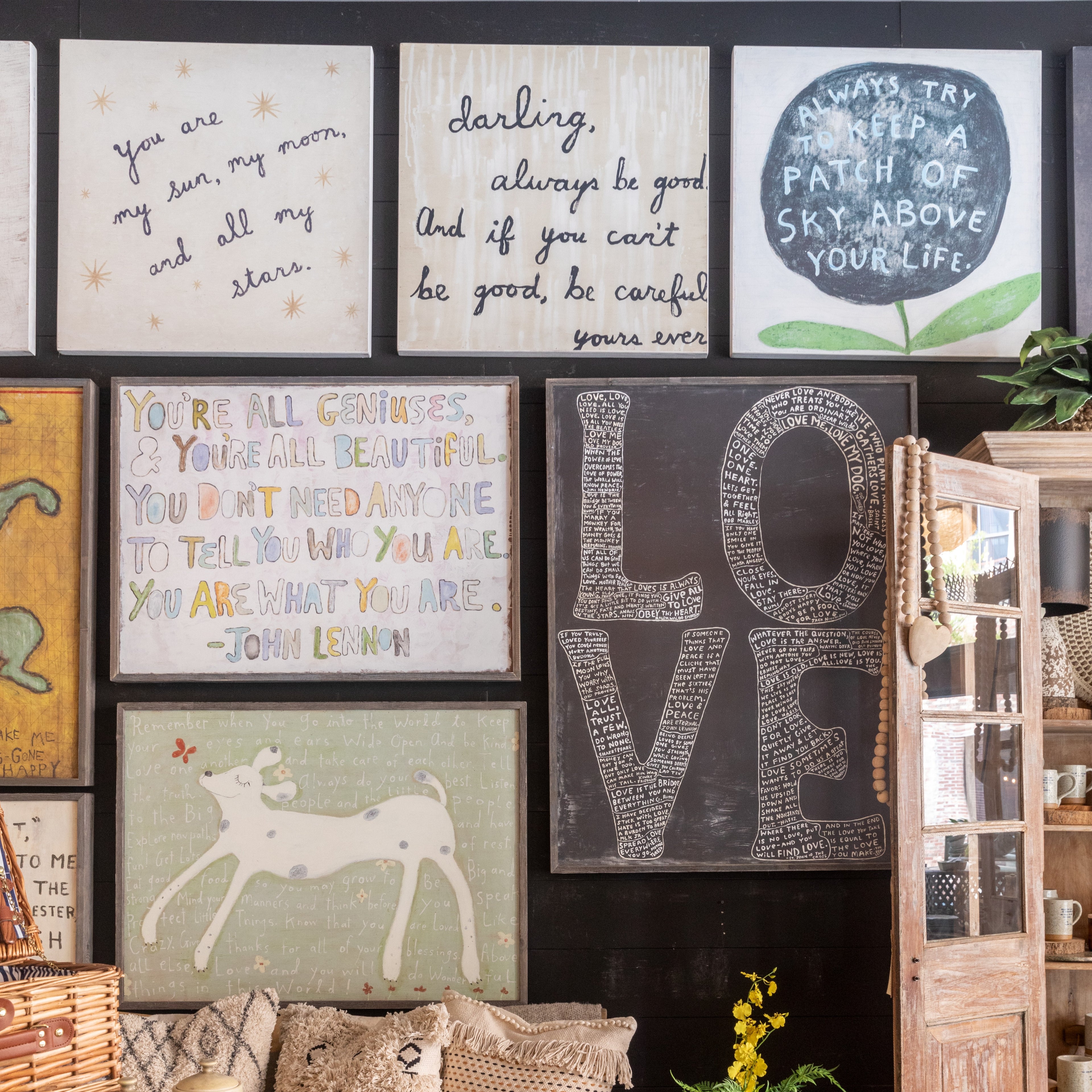 Always Try To Keep Art Print - Gallery Wrap