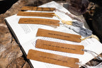 You Are My Happily Ever After Leather Bookmark