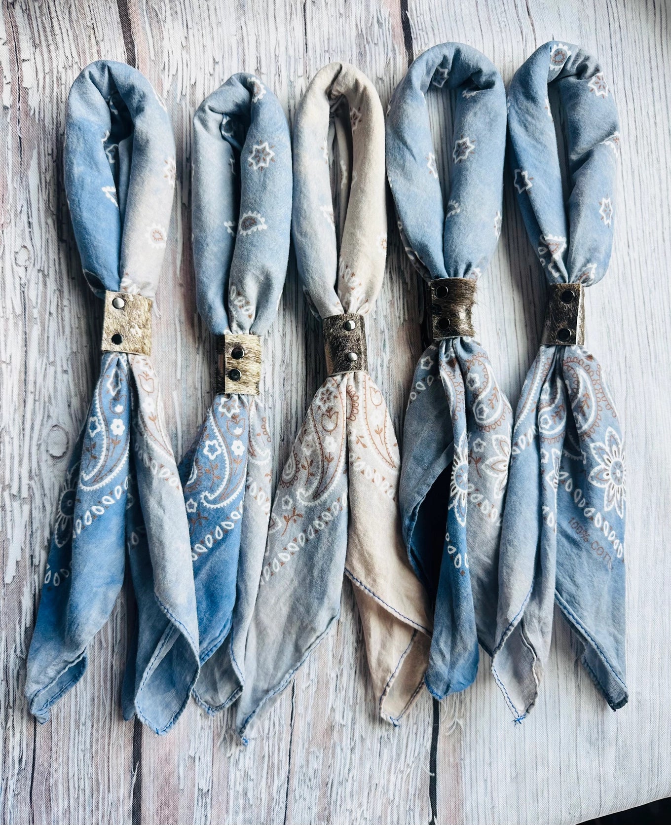 Hand Dyed Bandanas