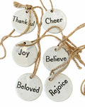 Holiday Ceramic Ornament