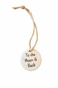 To The Moon & Back Ceramic Ornament