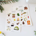 Camping Sticker Sheets