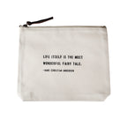Life Itself Canvas Zip Bag