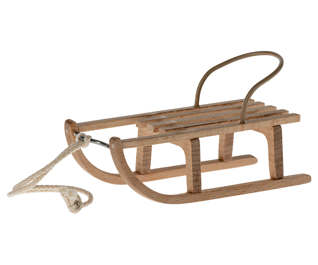Sled, Mouse- Wood