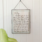 Letter For You Art Poster - 12x16