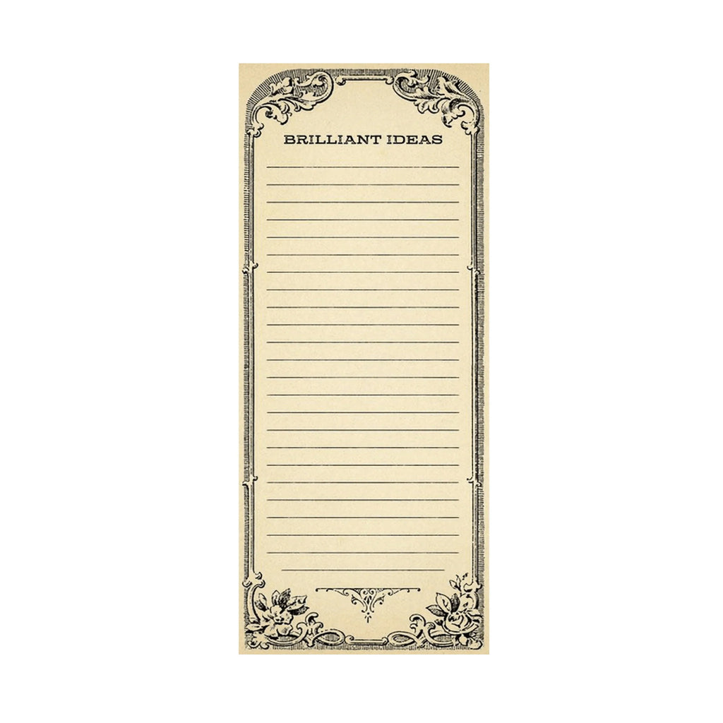 Brilliant Ideas Skinny Notepad