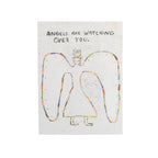 Angels Are Watching Art Poster - 12x16