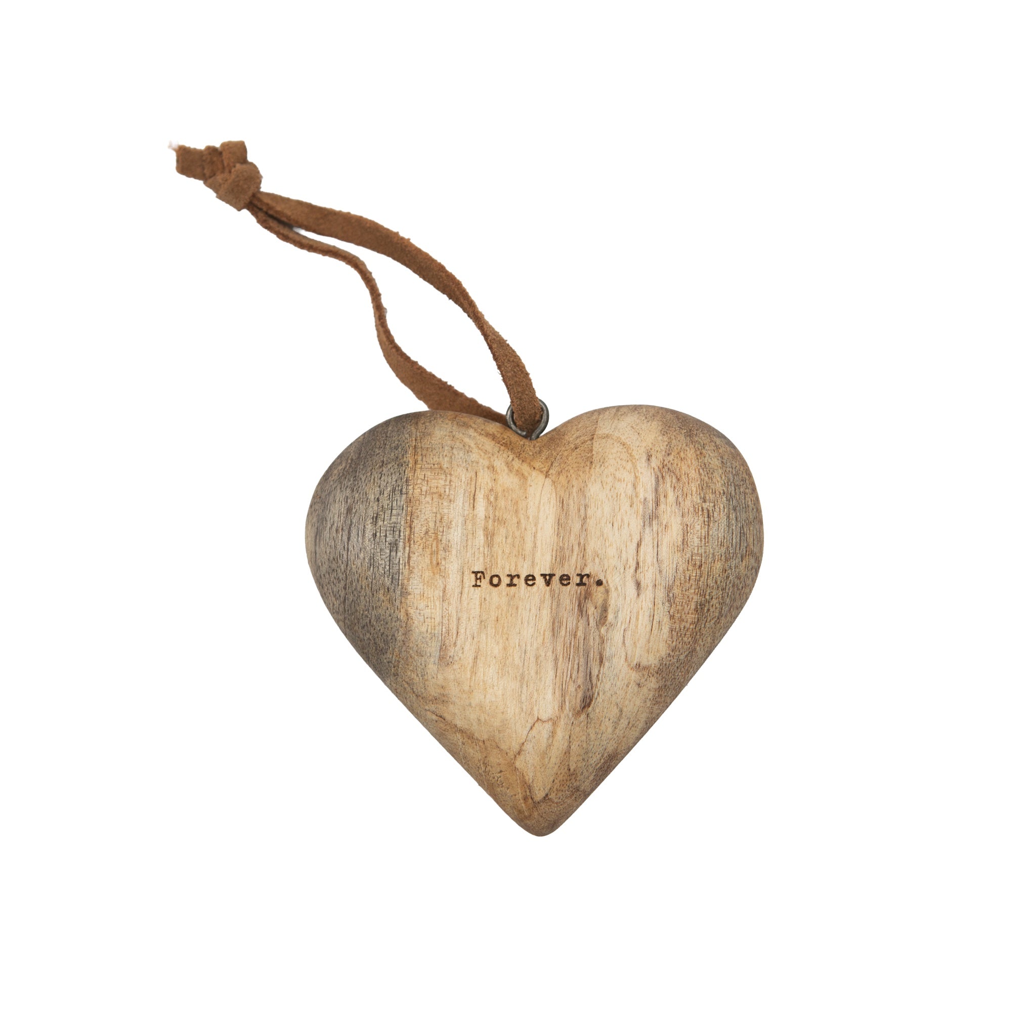 Forever Engraved Wood Hearts - (Small)