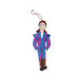 David Bowie Felt Ornament