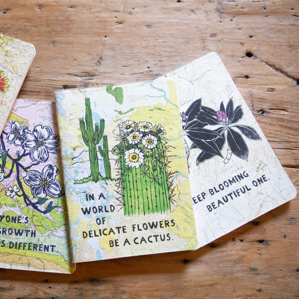 Keep Blooming Beautiful One Adventure Journal