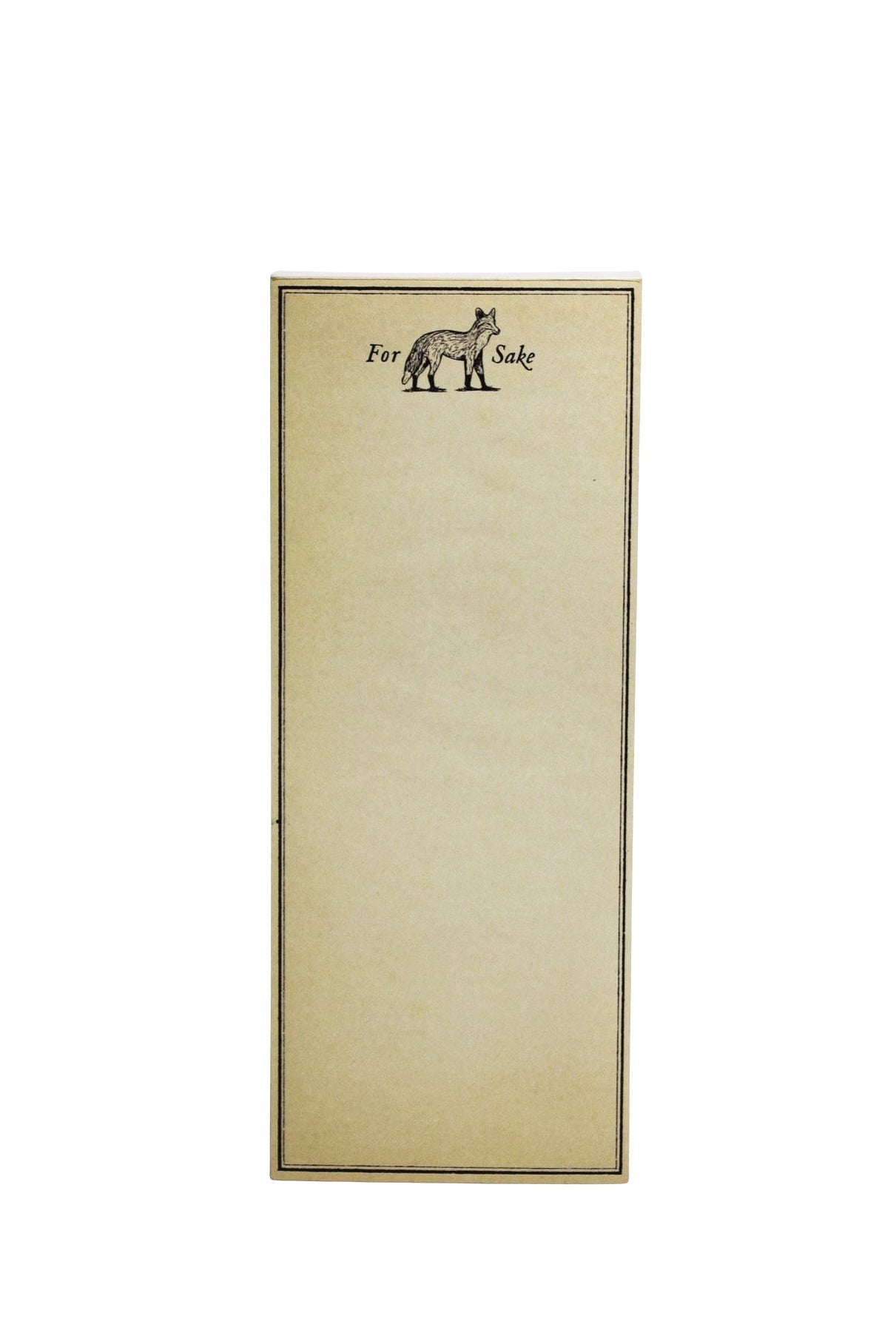 For Sake Skinny Notepad
