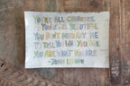 You're All Geniuses Rectangular Decoupage Plate 5.75x8.5