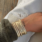 Be The Light Brass Cuff