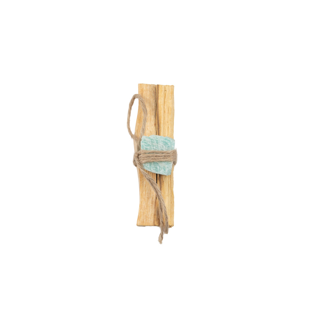 Palo Santo Stick With Amazonite