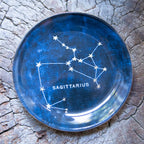 Sagittarius Round Decoupage Plate - 4in