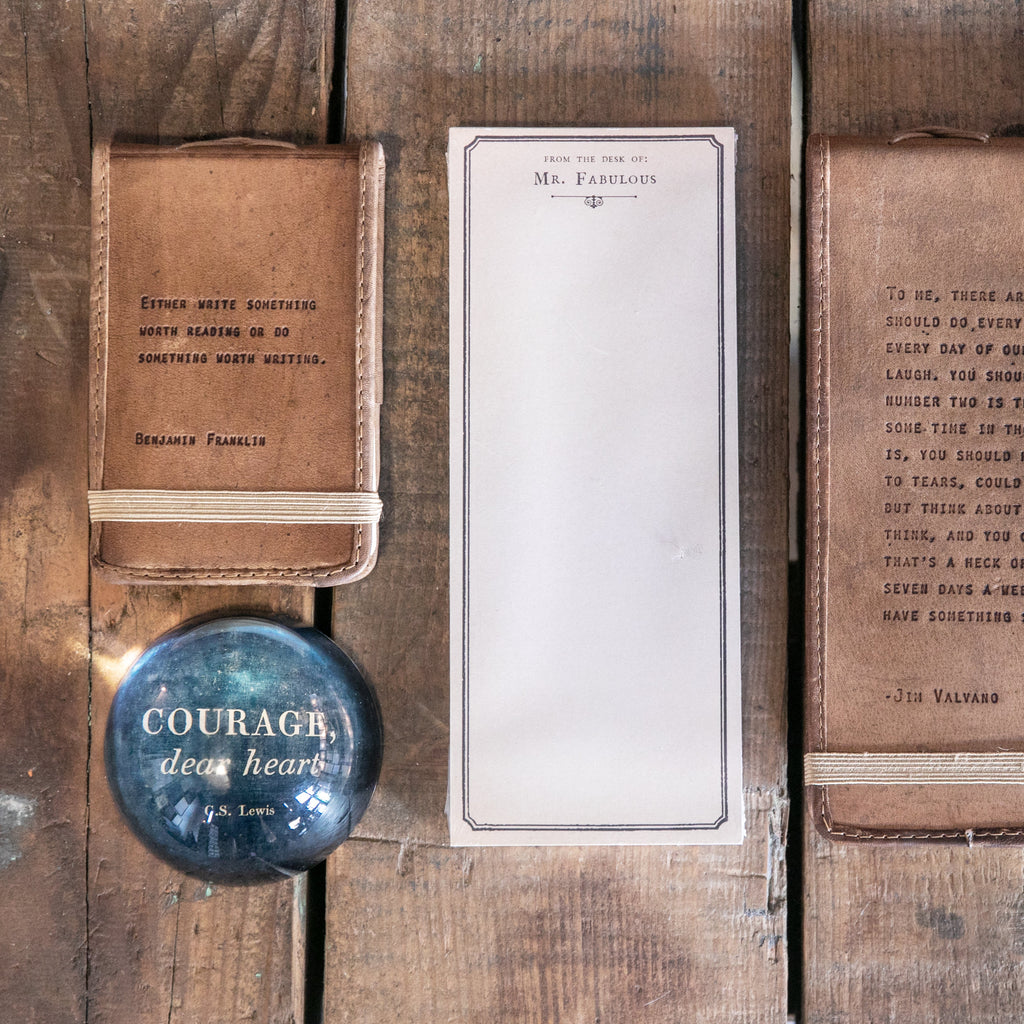 Courage Dear Heart Paperweight
