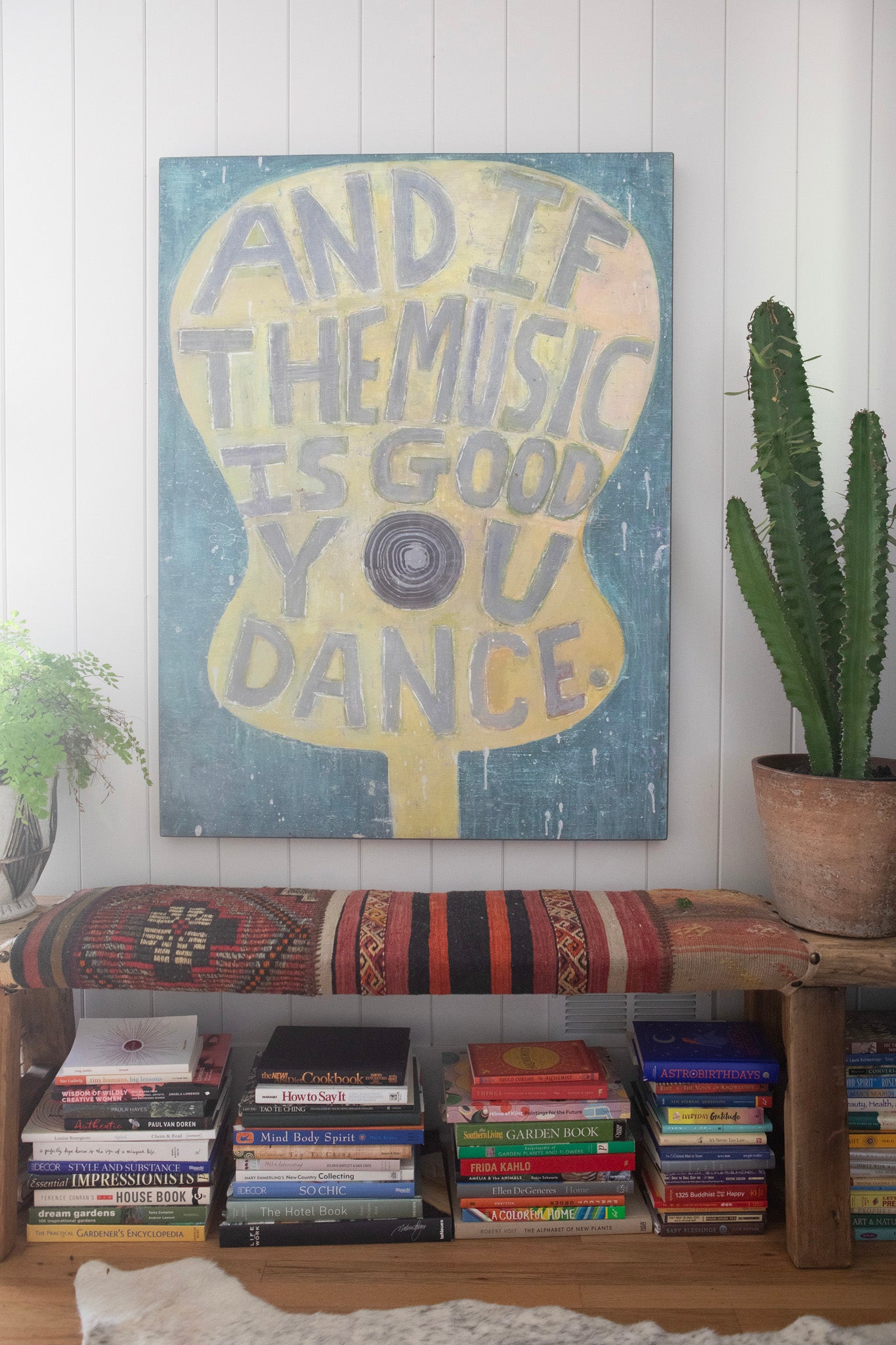 And If The Music Is Good Art Print