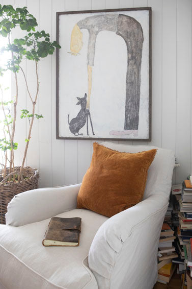 Old Friends Art Print (Grey Wood)