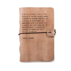Artisan Leather Journals - Blush