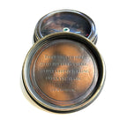 There Was Nowhere To Go Compass with Leather Pouch