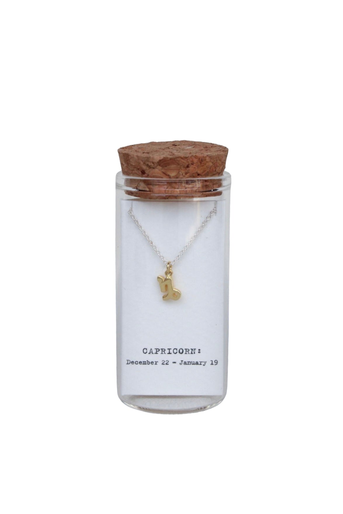 Zodiac Necklace Collection #2 - Capricorn