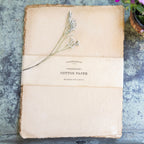 ***10x13 Handmade Cotton Paper Bundle - Wheat