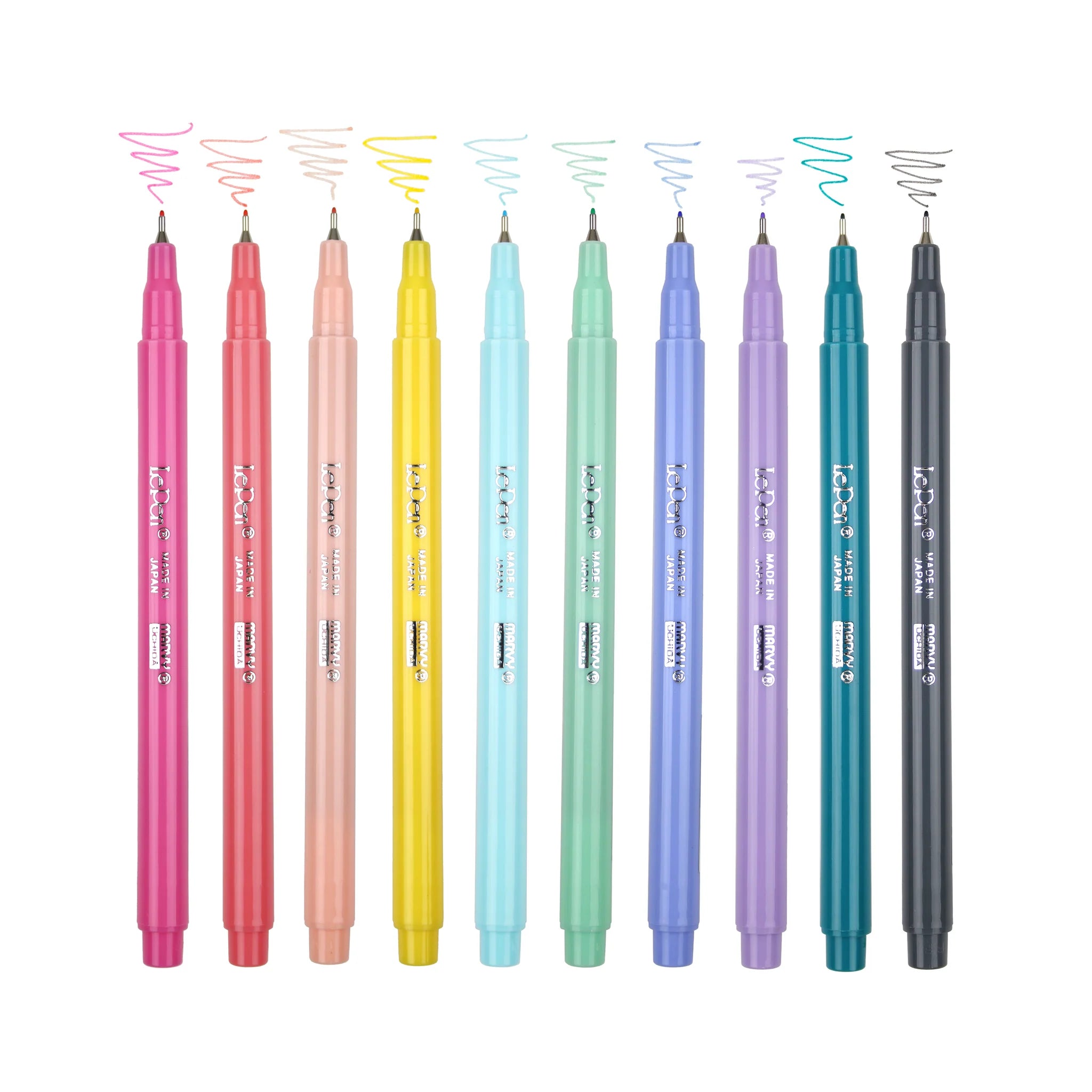 Le Pen 10 piece Pastel Set