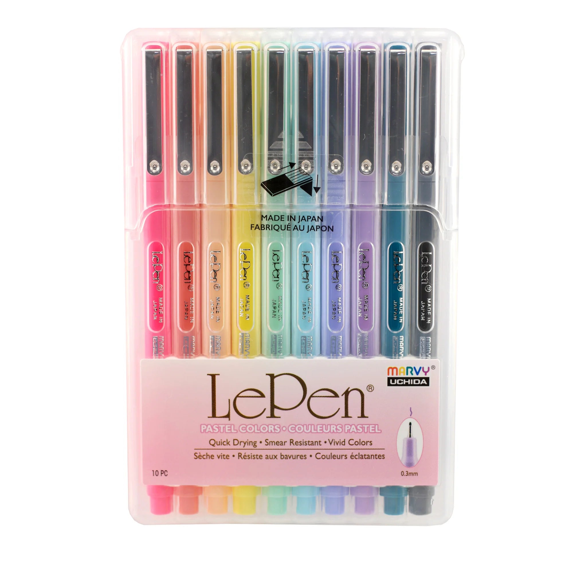 Le Pen 10 piece Pastel Set