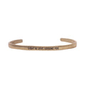 ***Brass Cuff - Light & Love