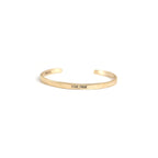 Stay True Brass Cuff