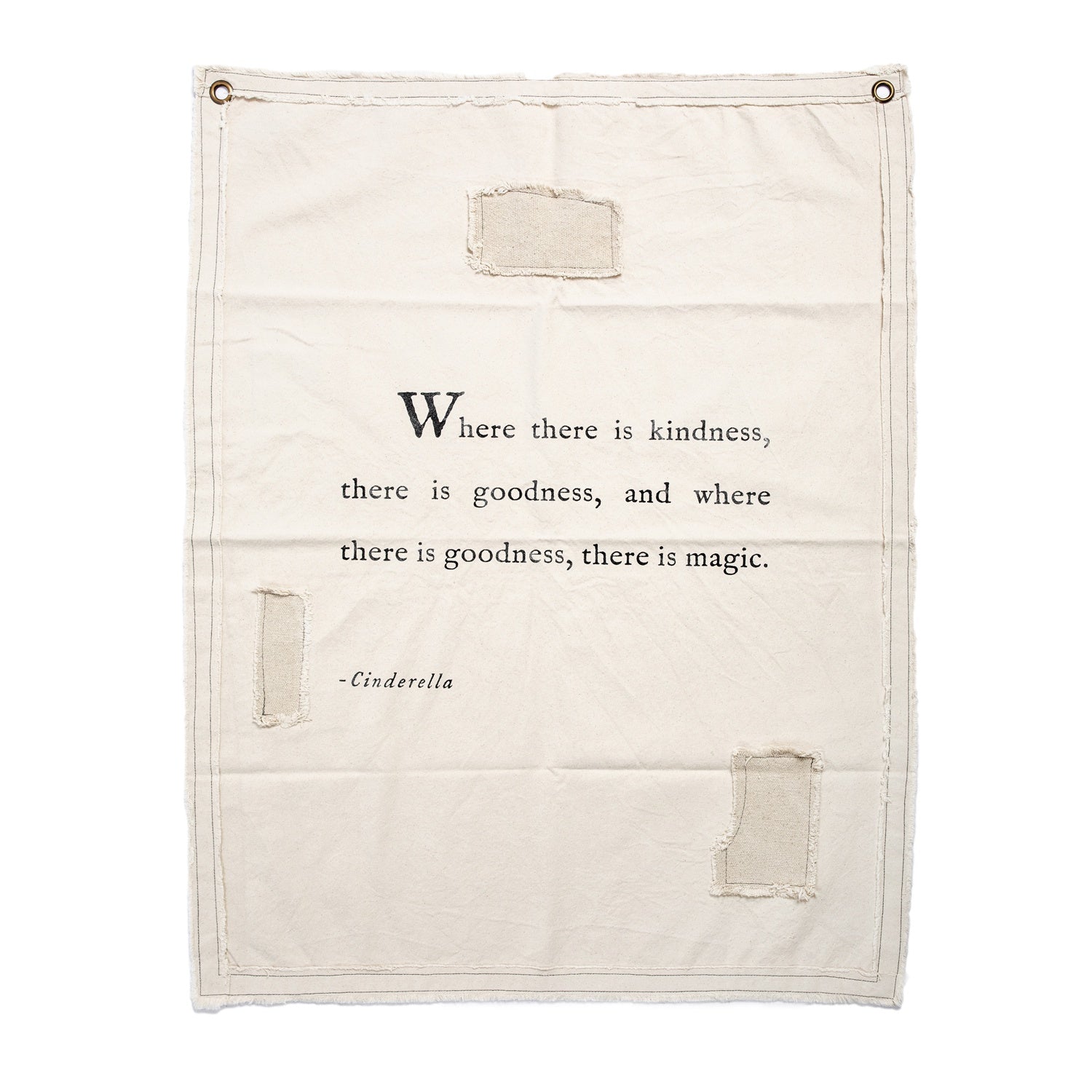 Cinderella Canvas Wall Hanging 31.5" x 40"