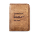 There Was Nowhere To Go Leather Passport Cover
