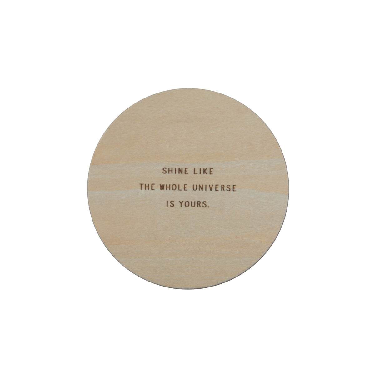 Shine Like The Whole Universe Is Yours Lightkeeper Candle