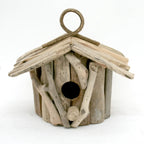 Round Driftwood Birdhouse