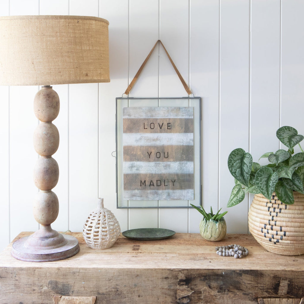 Love You Madly Art Poster - 12x16