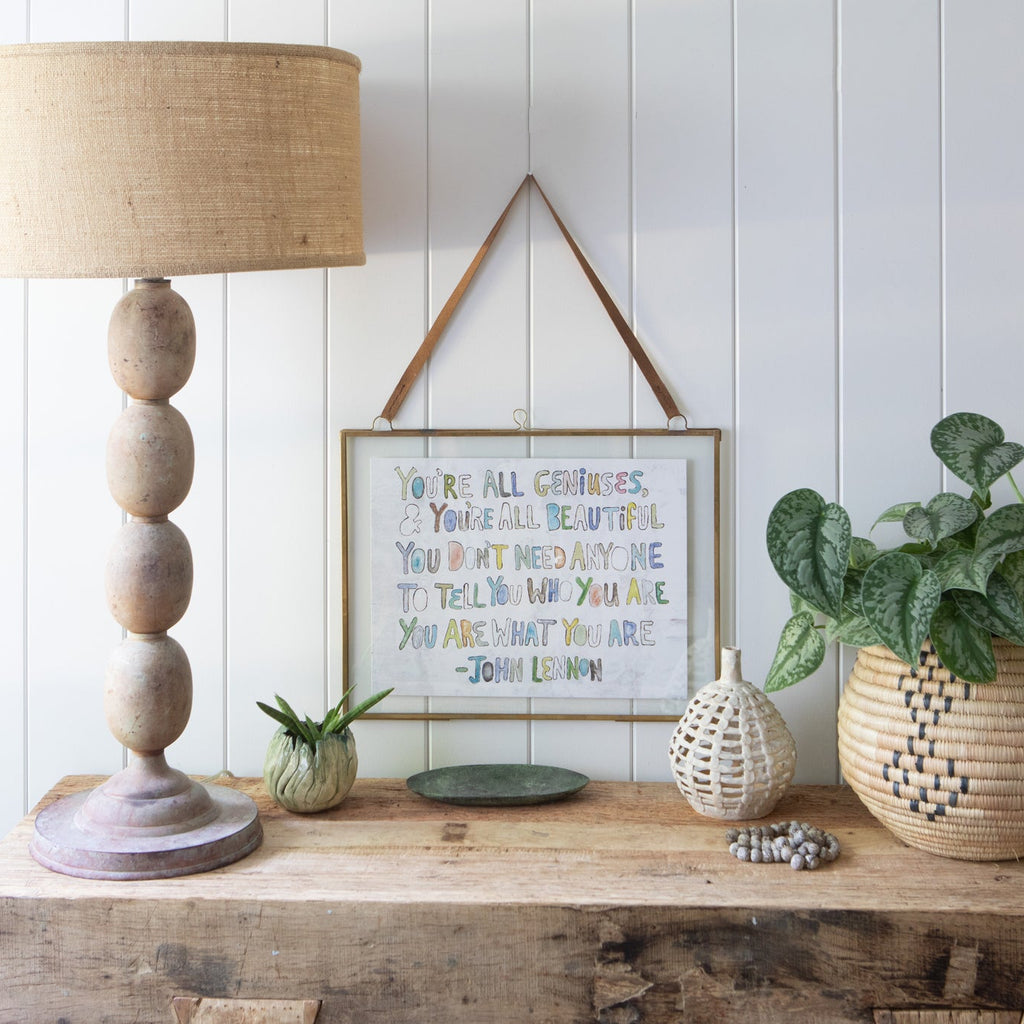 You're All Geniuses Art Poster - 16x12