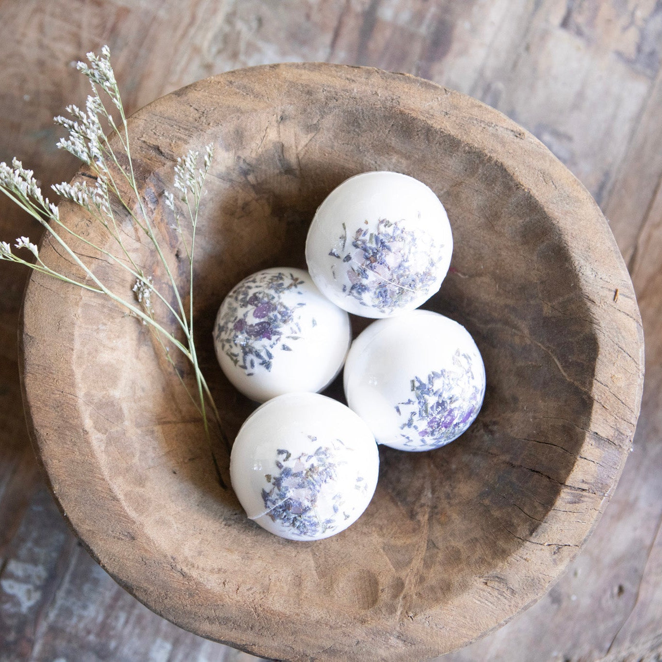 Lavender Crystal Bath Bomb - Rose Quartz
