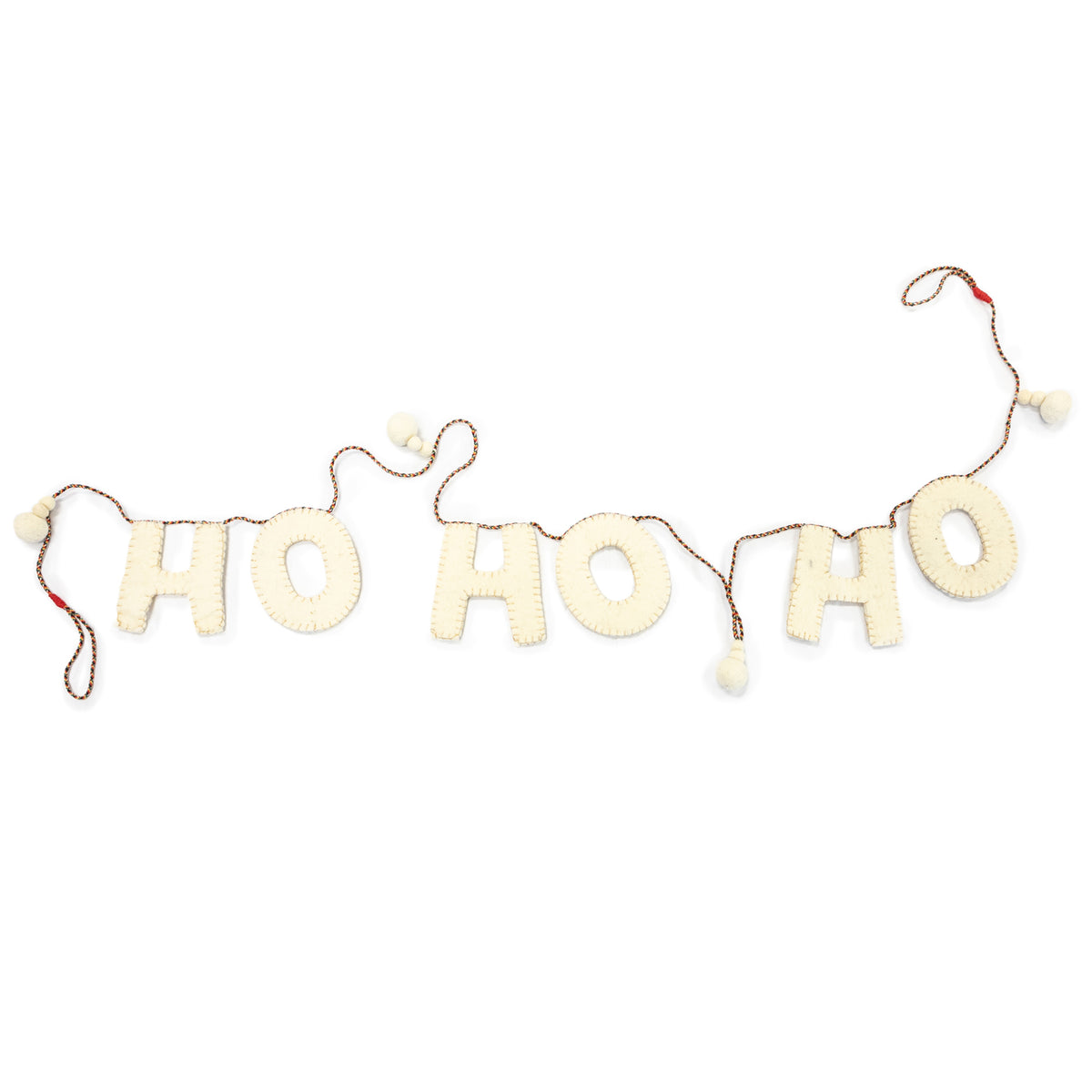 ***Felt Ho Ho Ho Garland