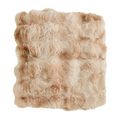 Bubble Faux Fur Throw, 50x60
