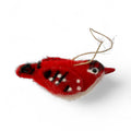 Red Bird Ornament - Felt Friendly Flock