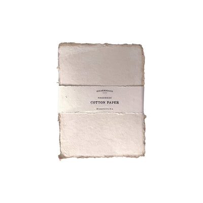 Handmade Cotton Paper Bundle - Flax
