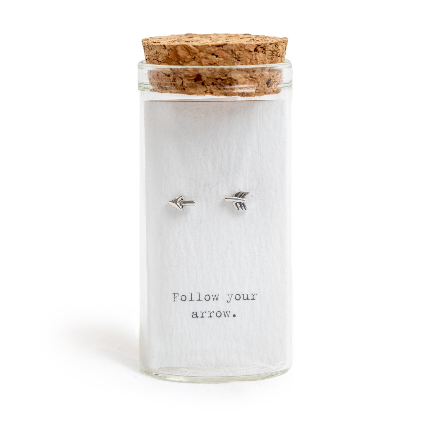 Message in a Bottle Earring Collection - Arrow