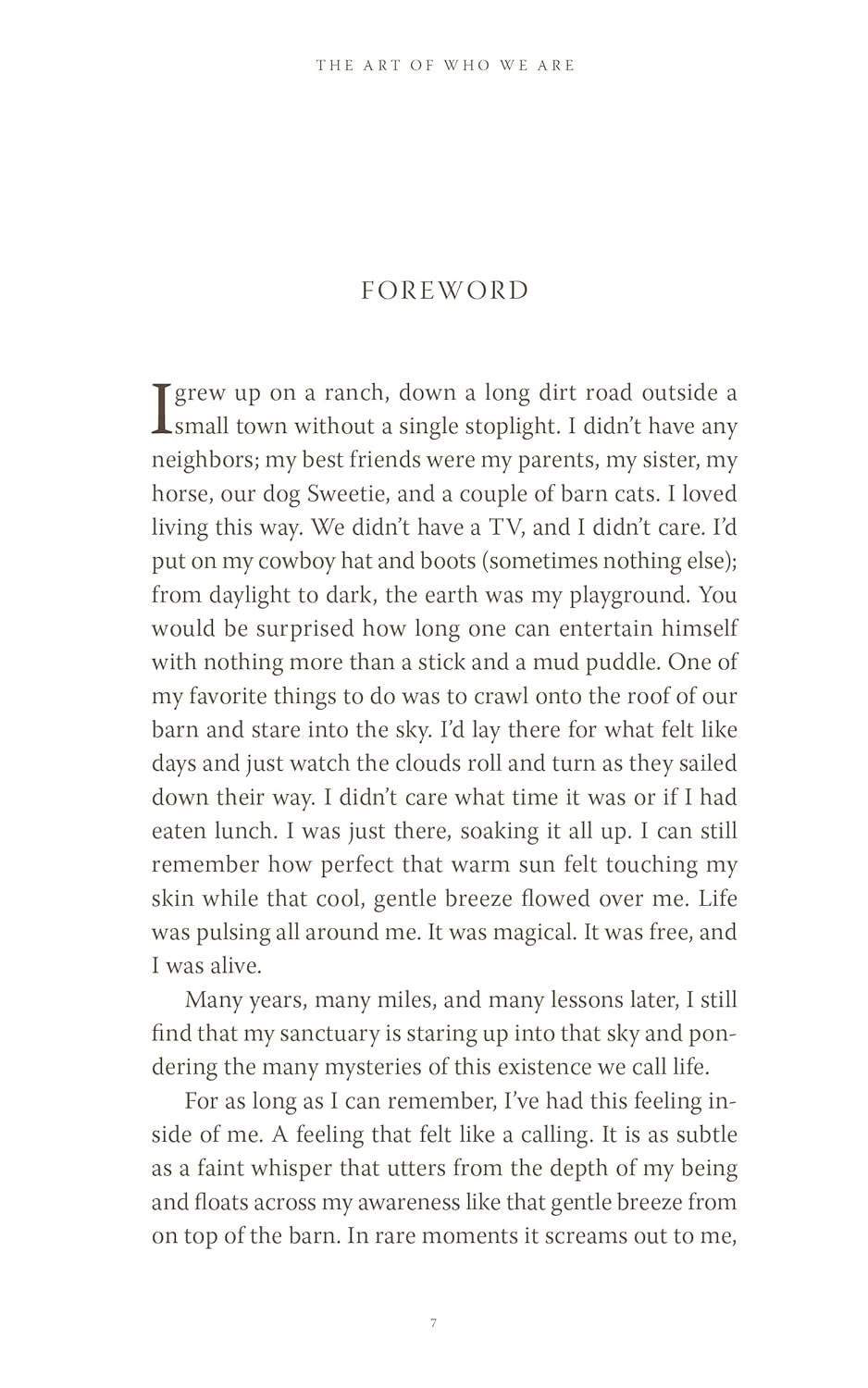 The Art of Who We Are - Book