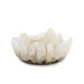 ***Rock Quartz Tea Light Candle Holder 4.7" x 2.4"