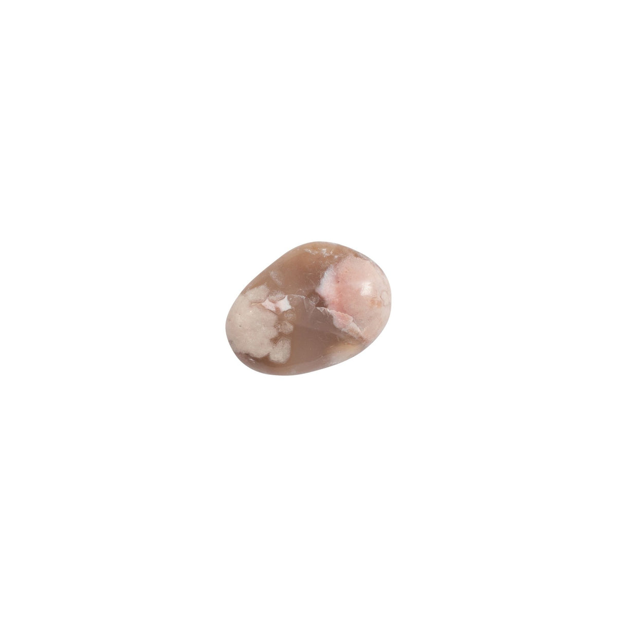 Blossom Agate Tumbled Gemstone Single