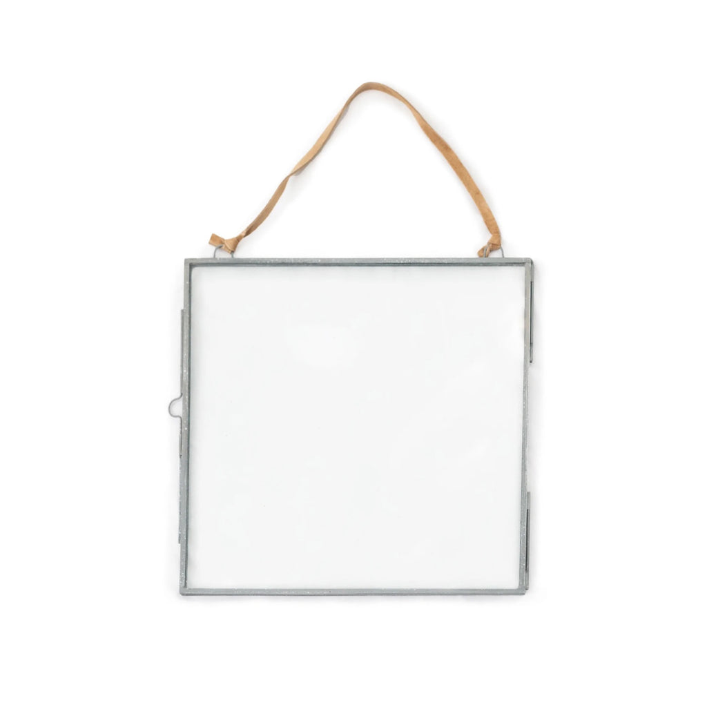 Square Zinc Hanging Frame - 7" x 7"