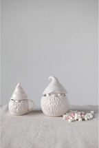 Stoneware Gnome Covered Mug