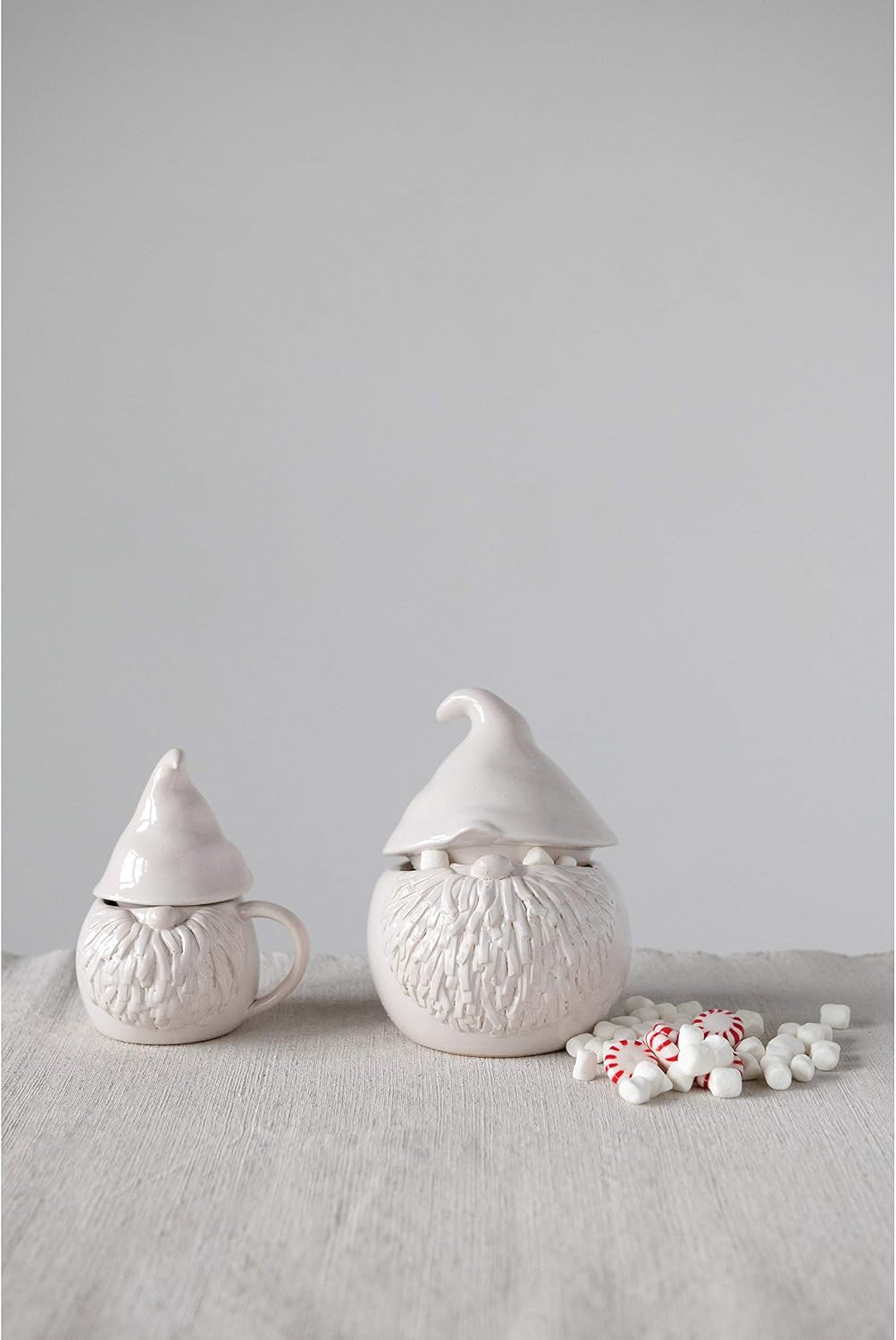 Stoneware Gnome Covered Mug