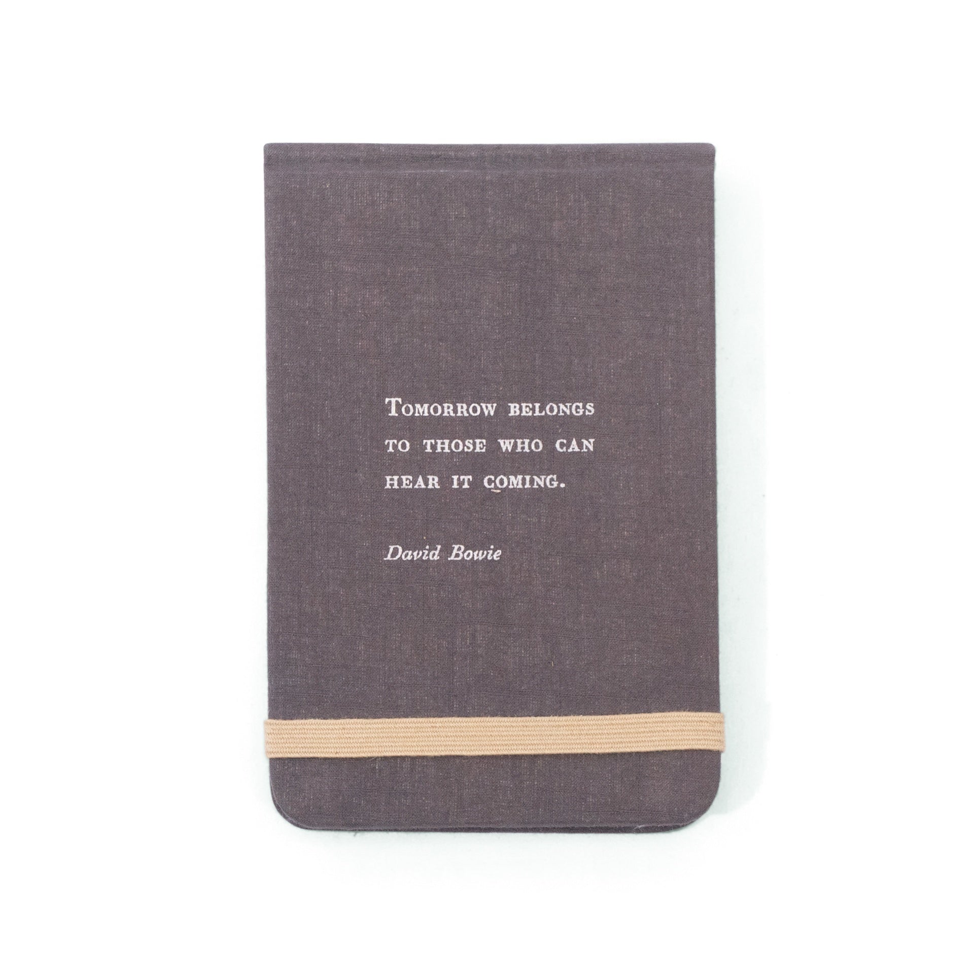 David Bowie Fabric Notebook-3.5"x5.5"
