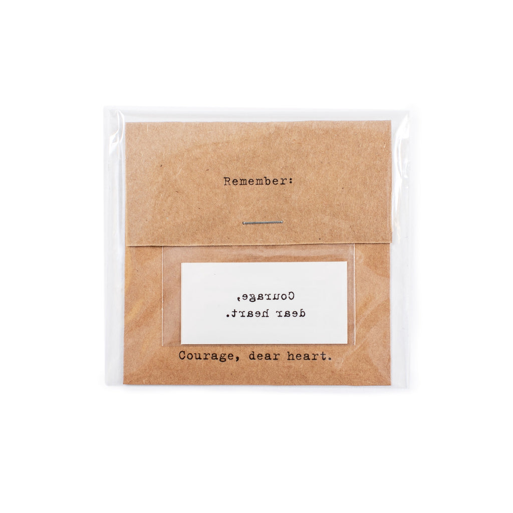 Courage, dear heart. Temporary Tattoo - 2 Pack